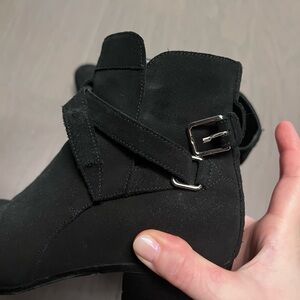 YSL Black Ankle Boots